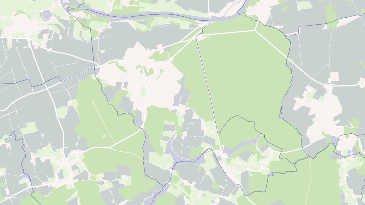 Aperçu cartographique de Neublans-Abergement, centré sur la commune