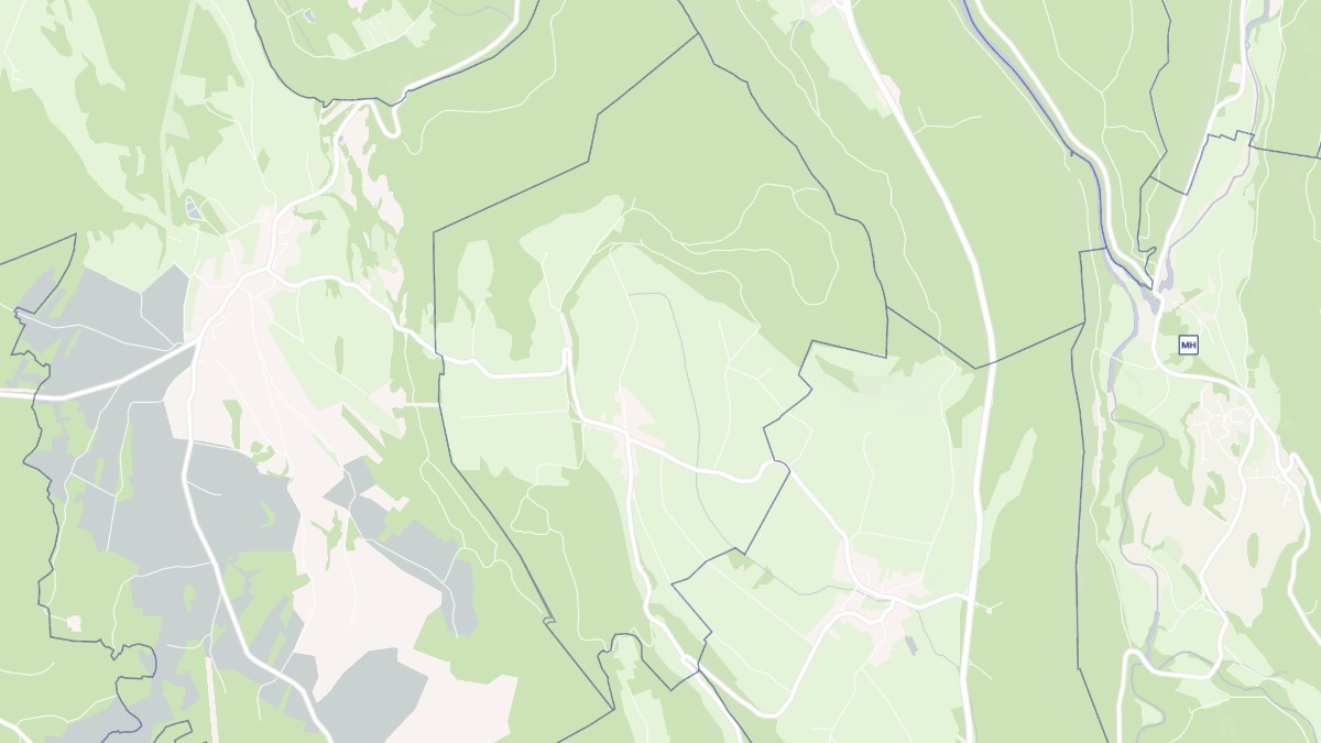Aperçu cartographique de Pillemoine, centré sur la commune