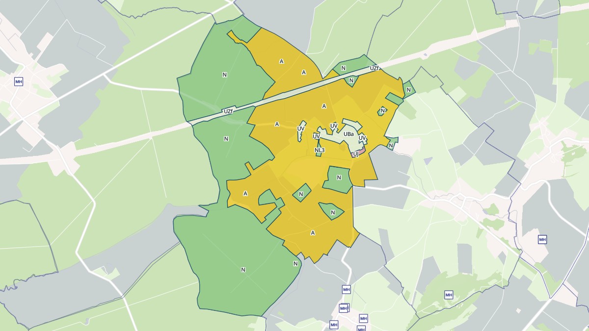 Aperçu cartographique de Pointre, centré sur la commune
