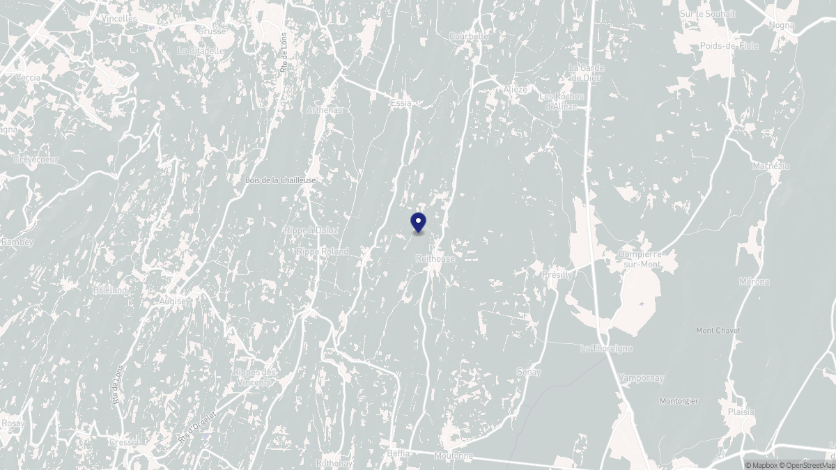 Aperçu cartographique de Reithouse, centré sur la commune