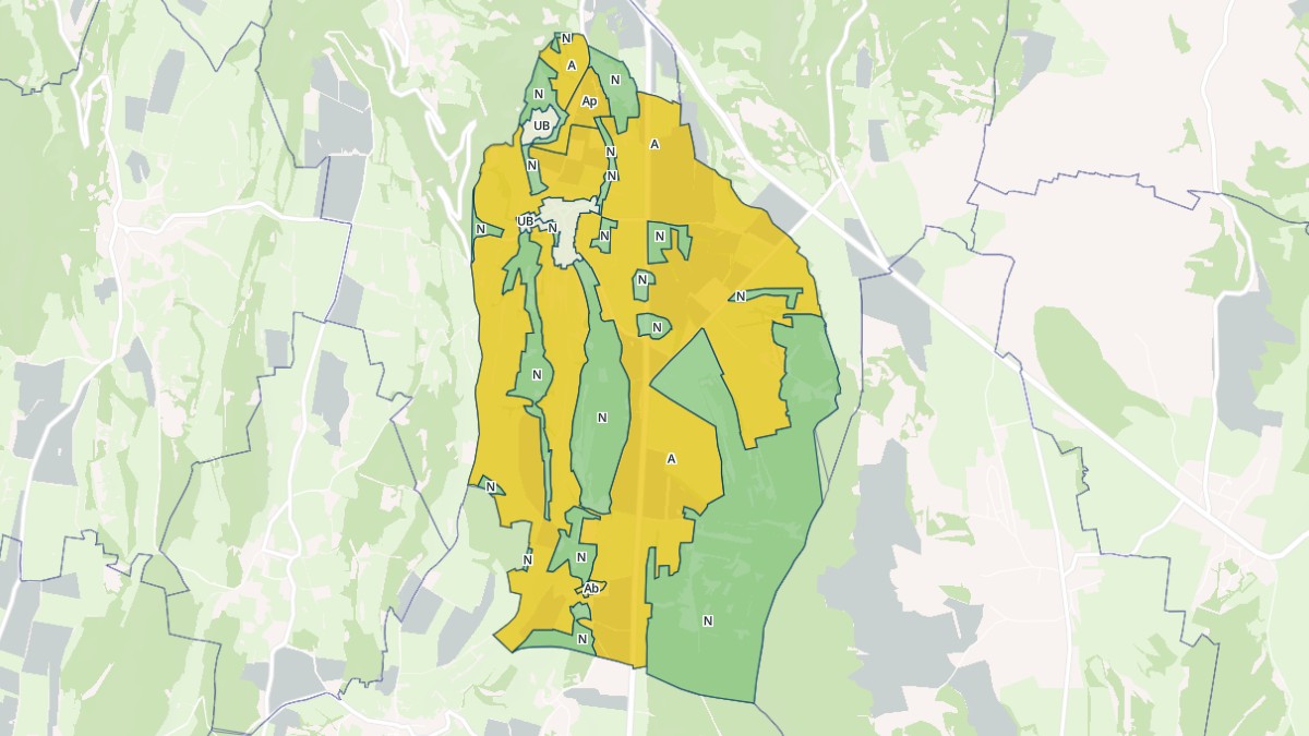 Aperçu cartographique de Saint-Maur, centré sur la commune