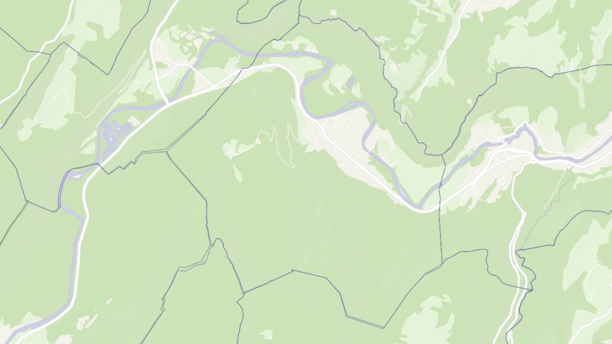 Aperçu cartographique de Vaux-lès-Saint-Claude, centré sur la commune
