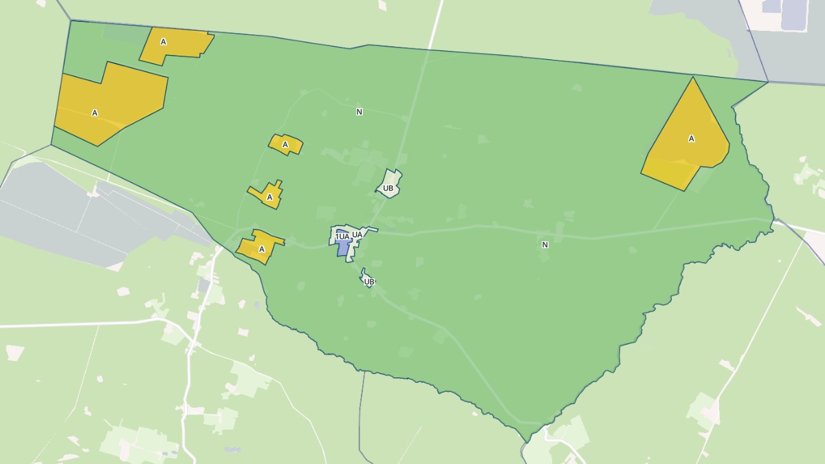 Aperçu cartographique de Arx, centré sur la commune