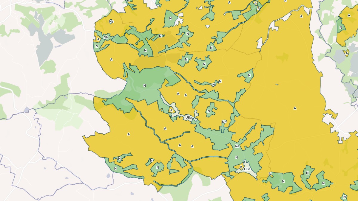 Aperçu cartographique de Baigts, centré sur la commune