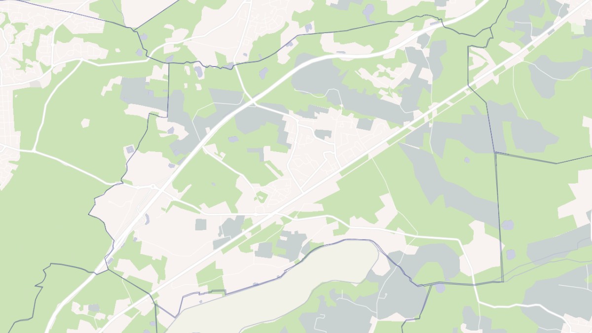Aperçu cartographique de Bénesse-Maremne, centré sur la commune