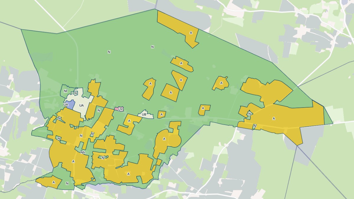 Aperçu cartographique de Créon-d'Armagnac, centré sur la commune