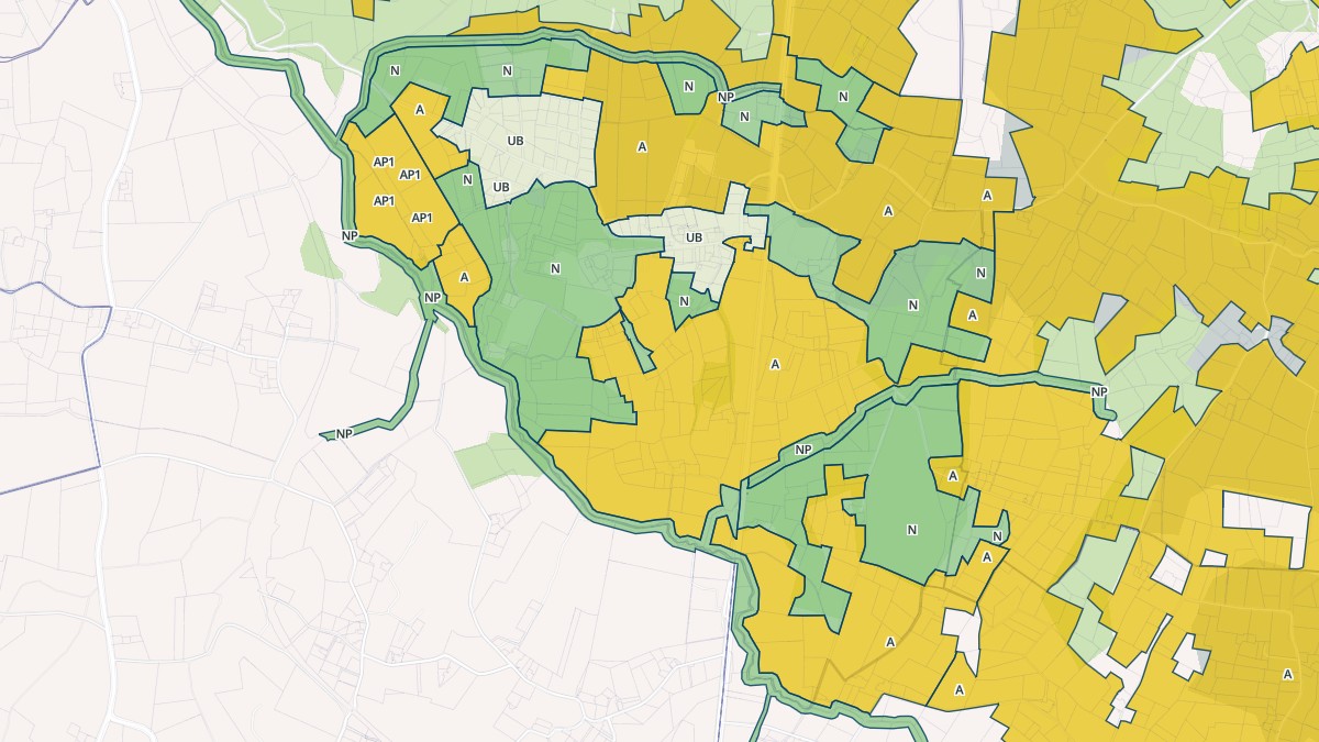 Aperçu cartographique de Dumes, centré sur la commune