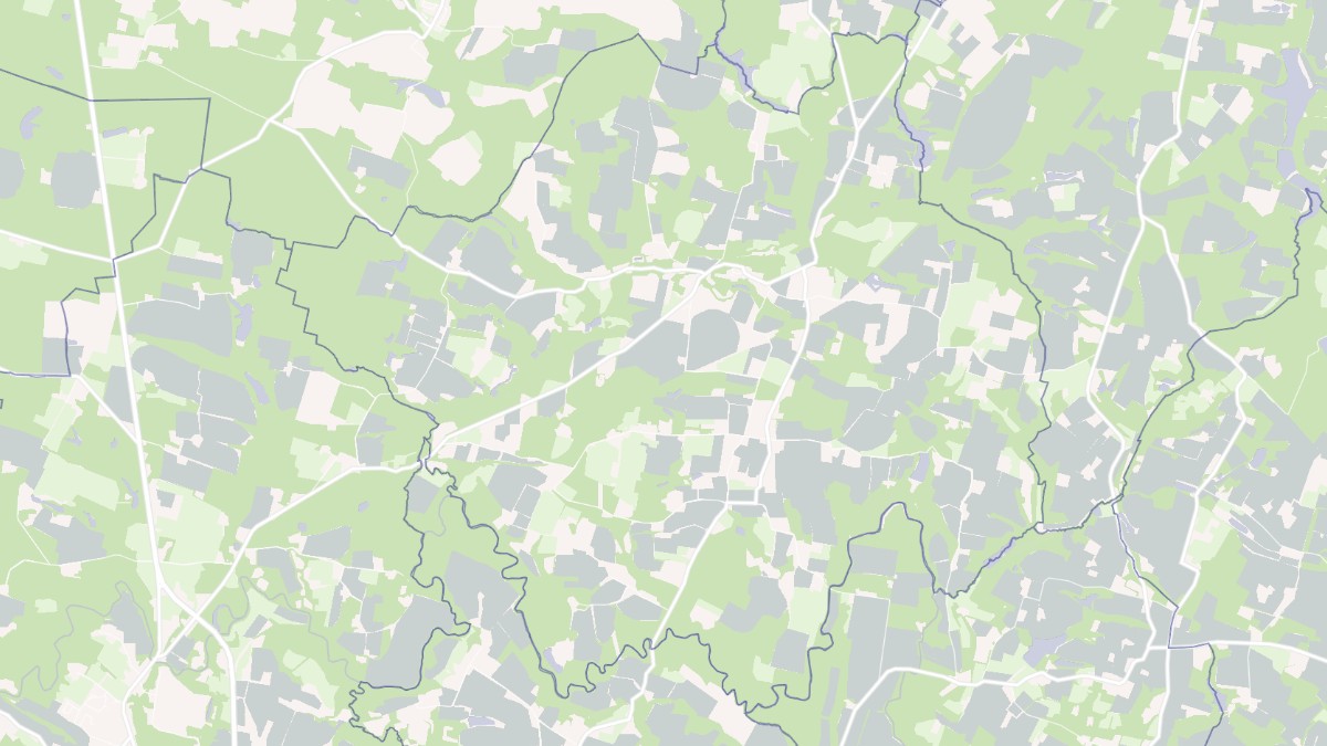 Aperçu cartographique de Le Frêche, centré sur la commune