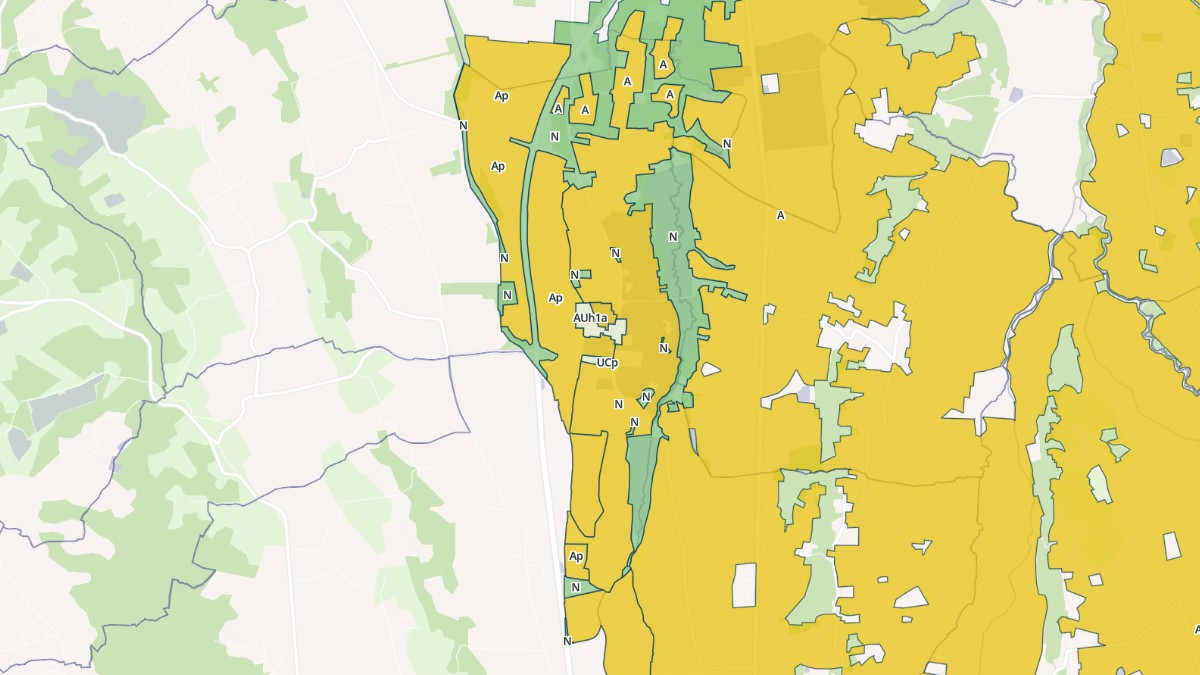 Aperçu cartographique de Latrille, centré sur la commune
