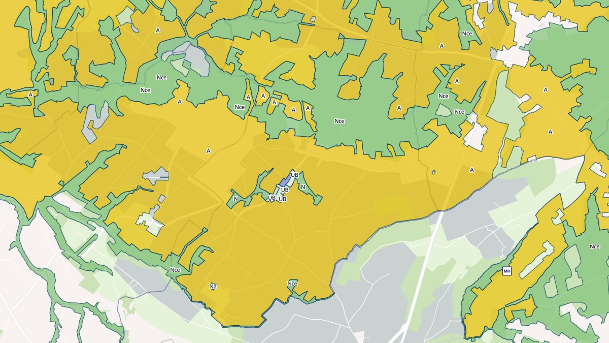 Aperçu cartographique de Marpaps, centré sur la commune