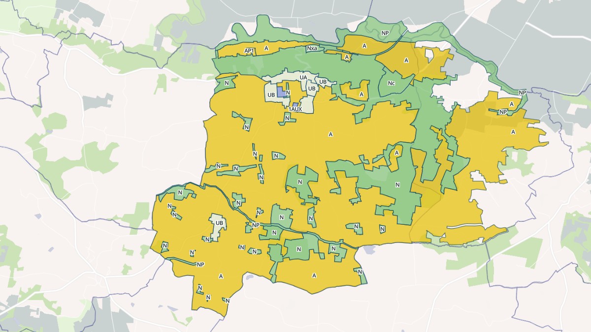 Aperçu cartographique de Montaut, centré sur la commune