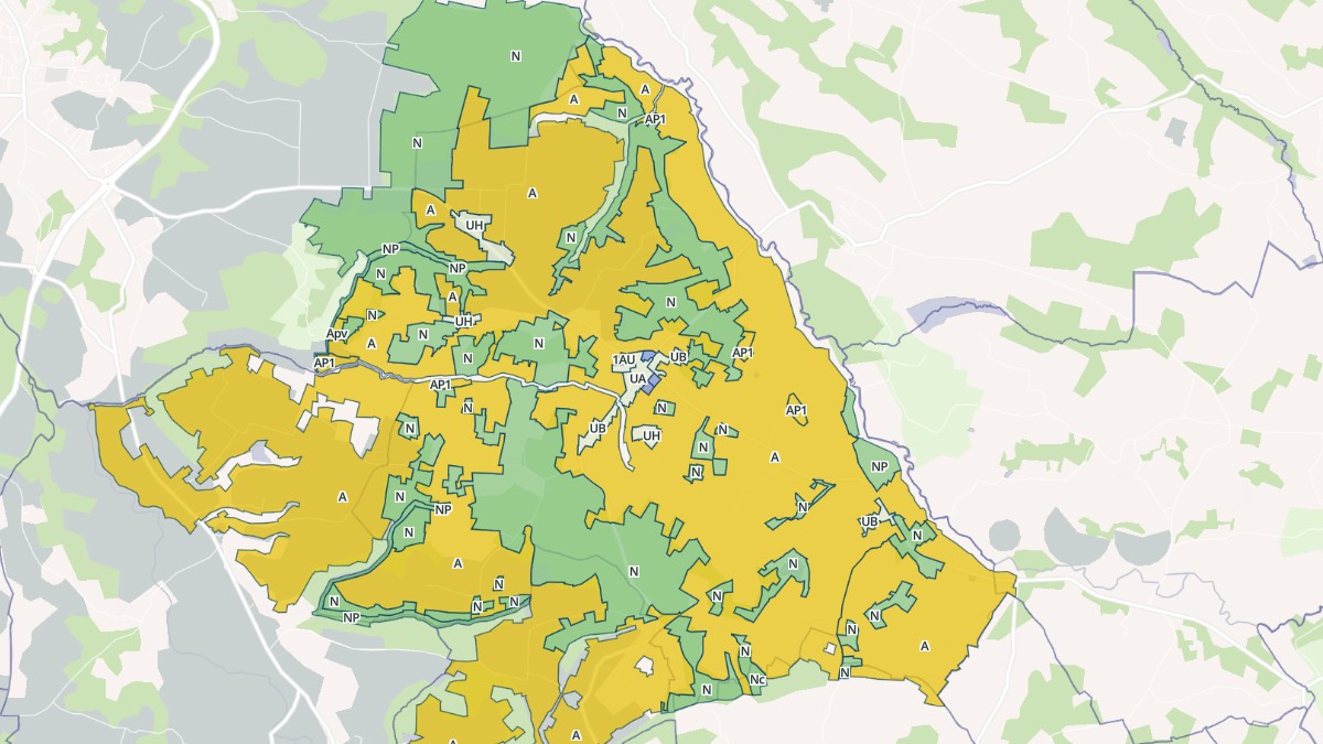 Aperçu cartographique de Montsoué, centré sur la commune