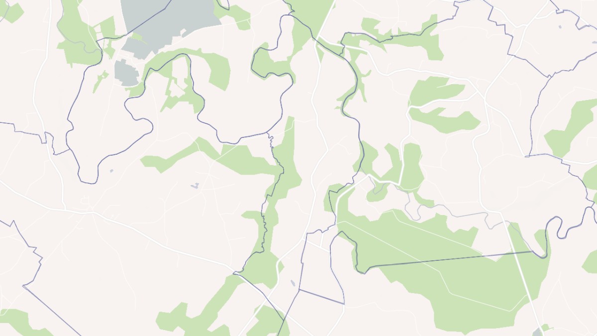 Aperçu cartographique de Ozourt, centré sur la commune