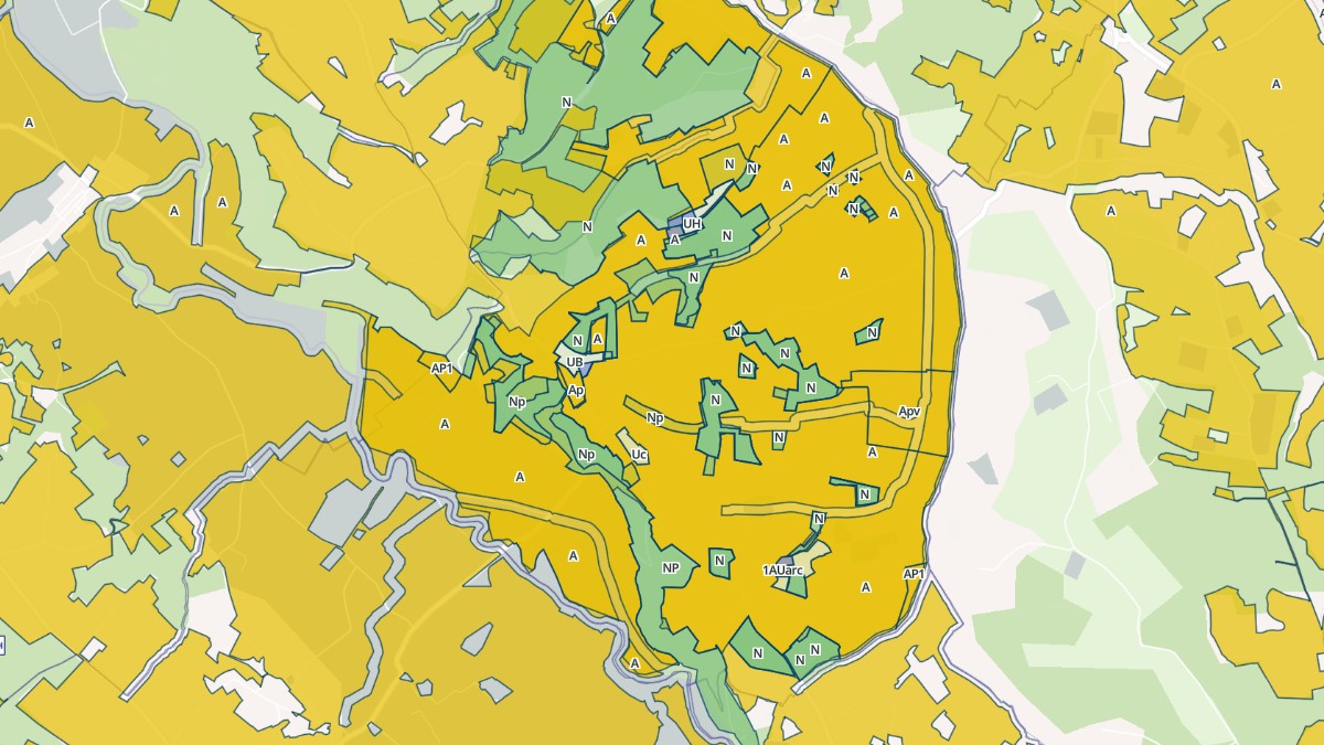 Aperçu cartographique de Puyol-Cazalet, centré sur la commune
