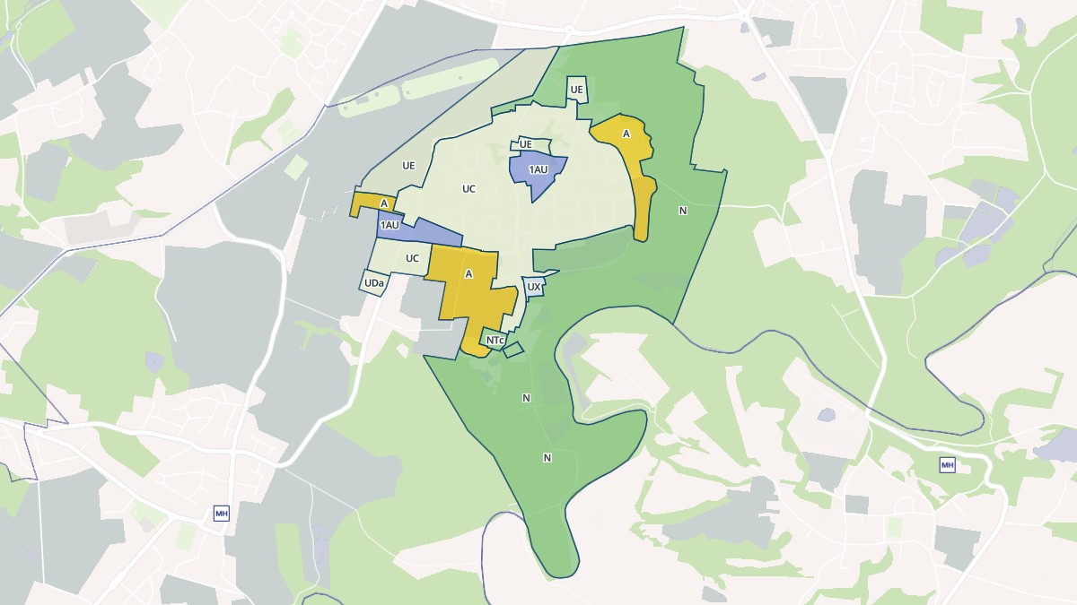 Aperçu cartographique de Seyresse, centré sur la commune