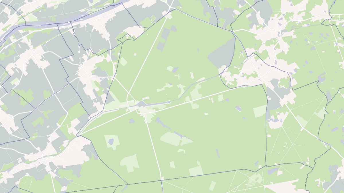 Aperçu cartographique de Chambord, centré sur la commune