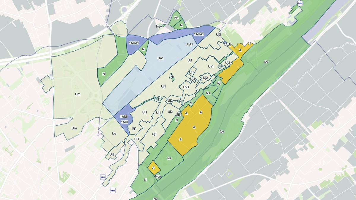 Aperçu cartographique de La Chaussée-Saint-Victor, centré sur la commune