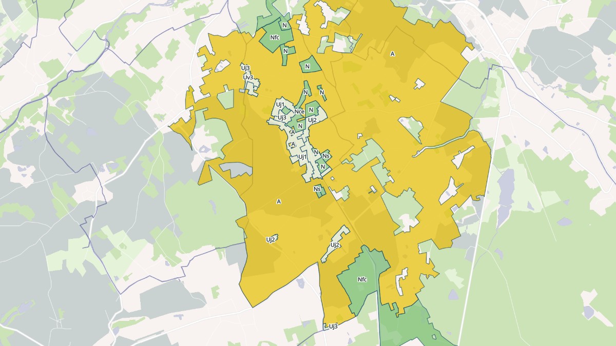 Aperçu cartographique de Cormeray, centré sur la commune
