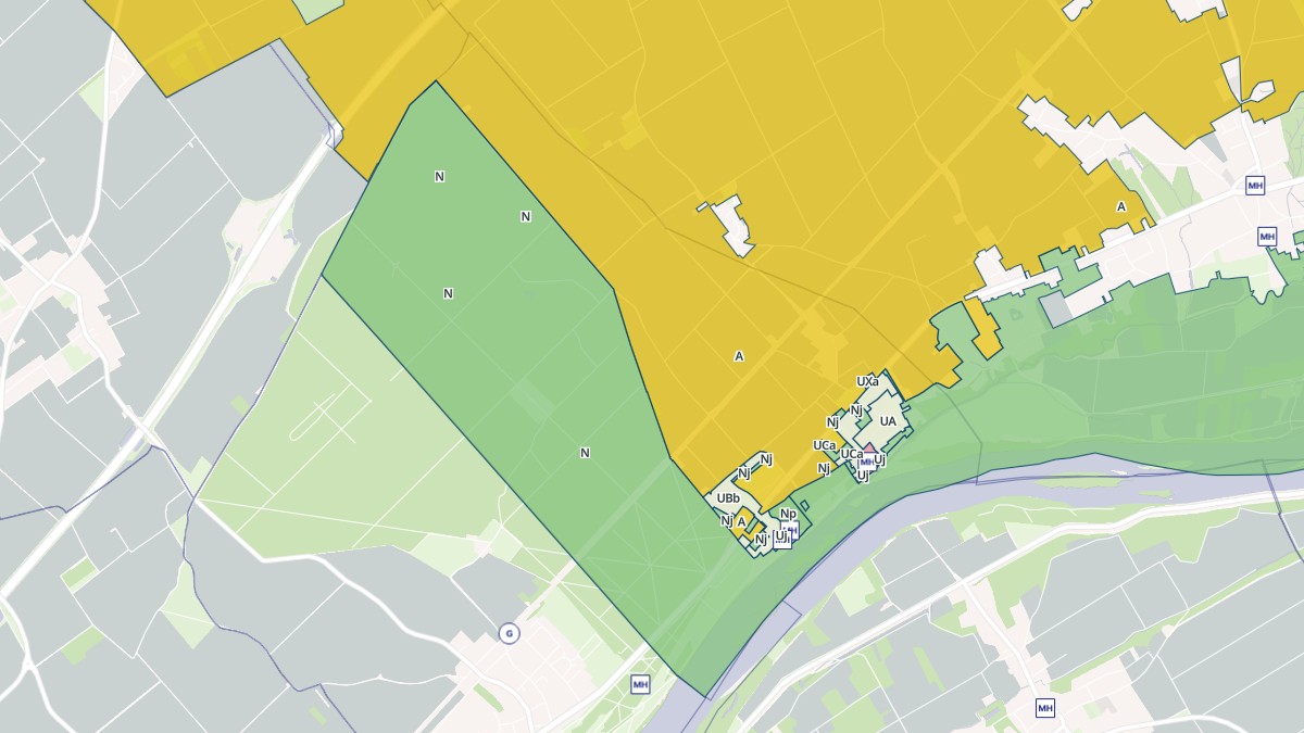 Aperçu cartographique de Cour-sur-Loire, centré sur la commune