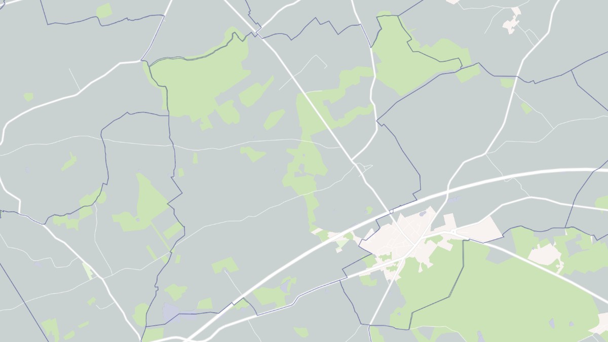 Aperçu cartographique de Françay, centré sur la commune
