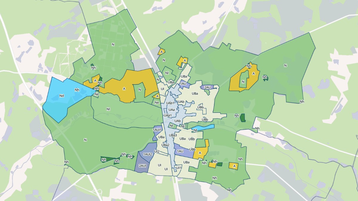 Aperçu cartographique de Lamotte-Beuvron, centré sur la commune