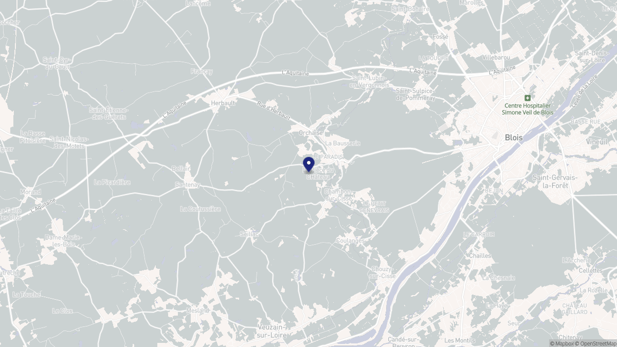 Aperçu cartographique de Valencisse, centré sur la commune