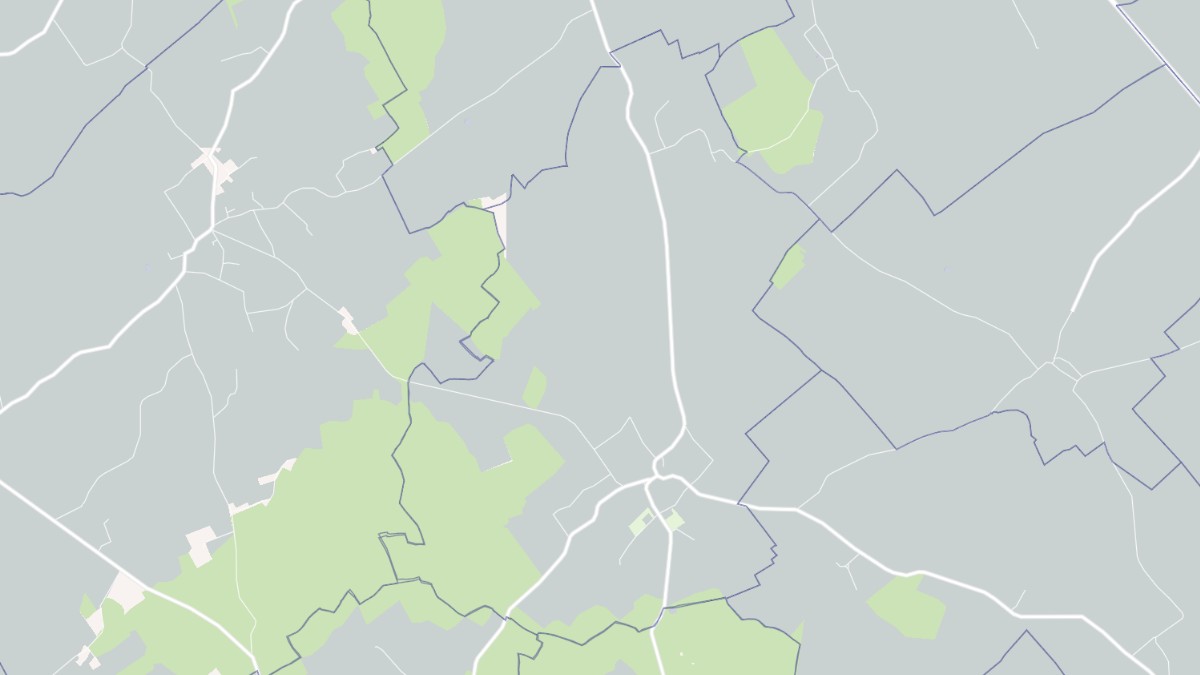 Aperçu cartographique de Pray, centré sur la commune