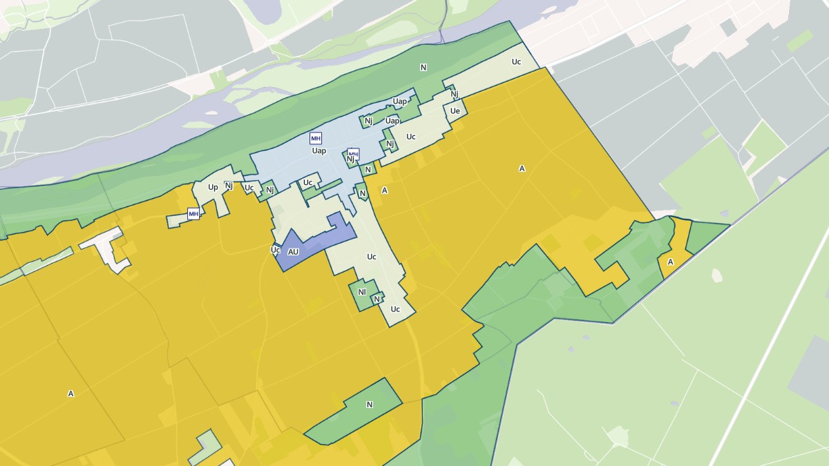 Aperçu cartographique de Saint-Dyé-sur-Loire, centré sur la commune