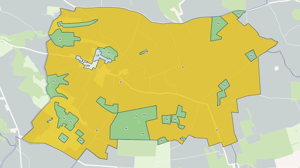 Aperçu cartographique de Saint-Marc-du-Cor, centré sur la commune