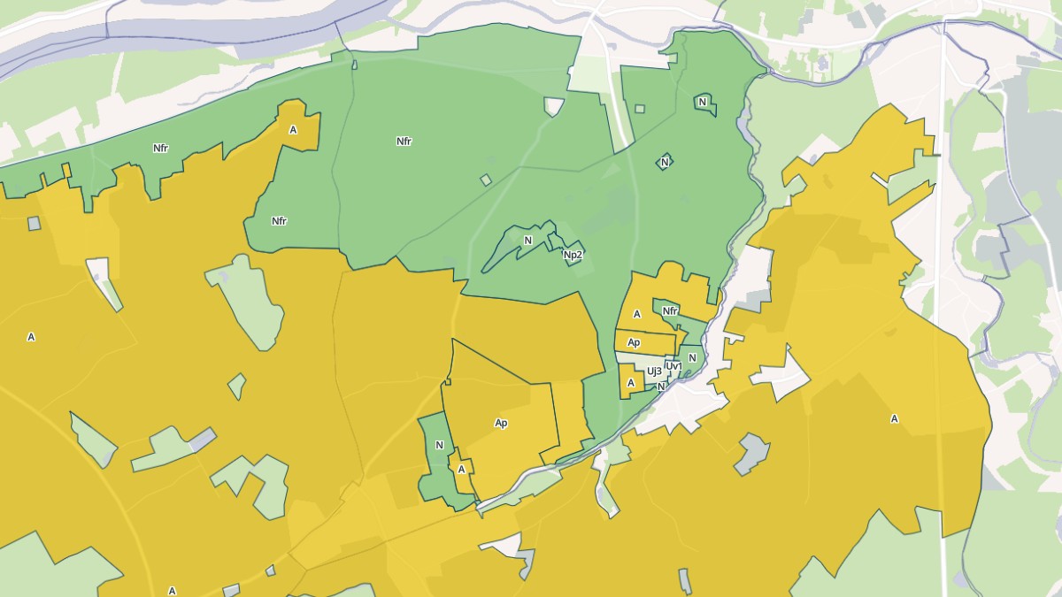Aperçu cartographique de Valaire, centré sur la commune