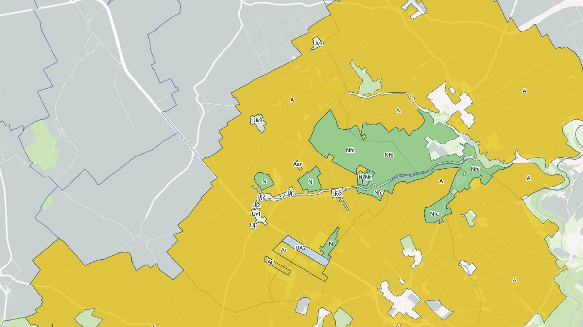 Aperçu cartographique de Villefrancœur, centré sur la commune