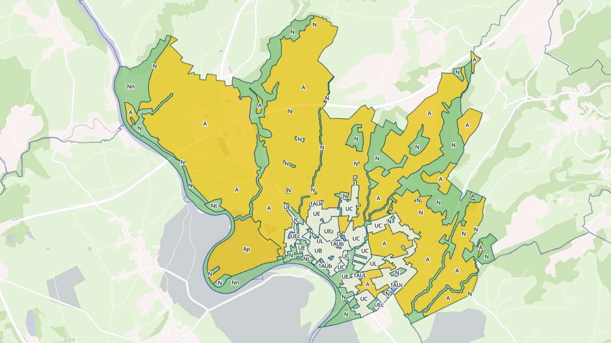 Aperçu cartographique de Balbigny, centré sur la commune
