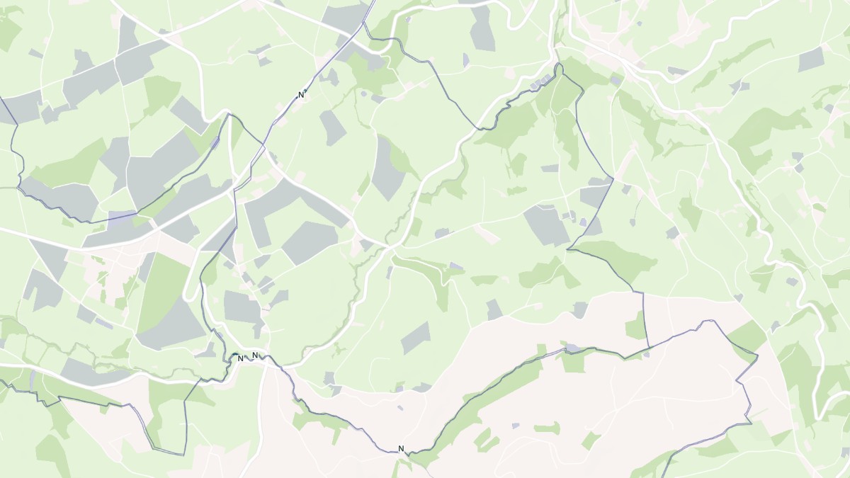 Aperçu cartographique de Boyer, centré sur la commune