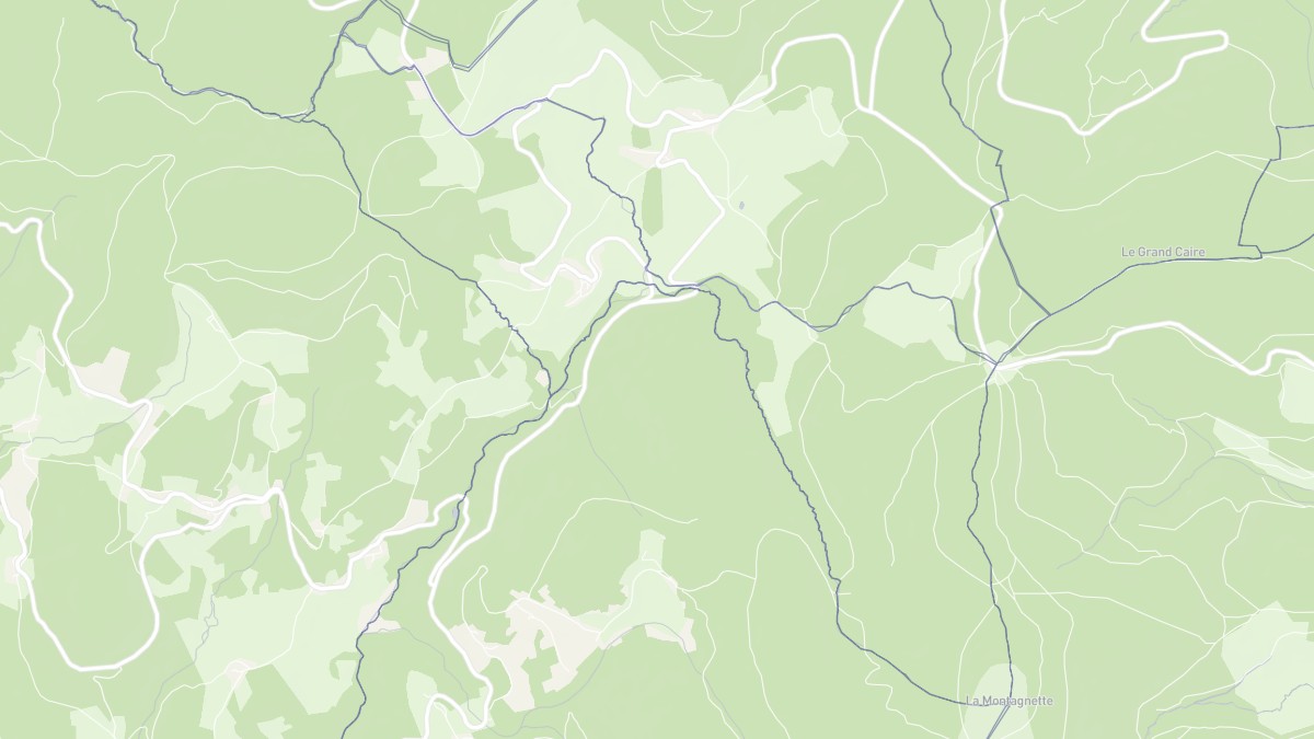 Aperçu cartographique de La Chambonie, centré sur la commune