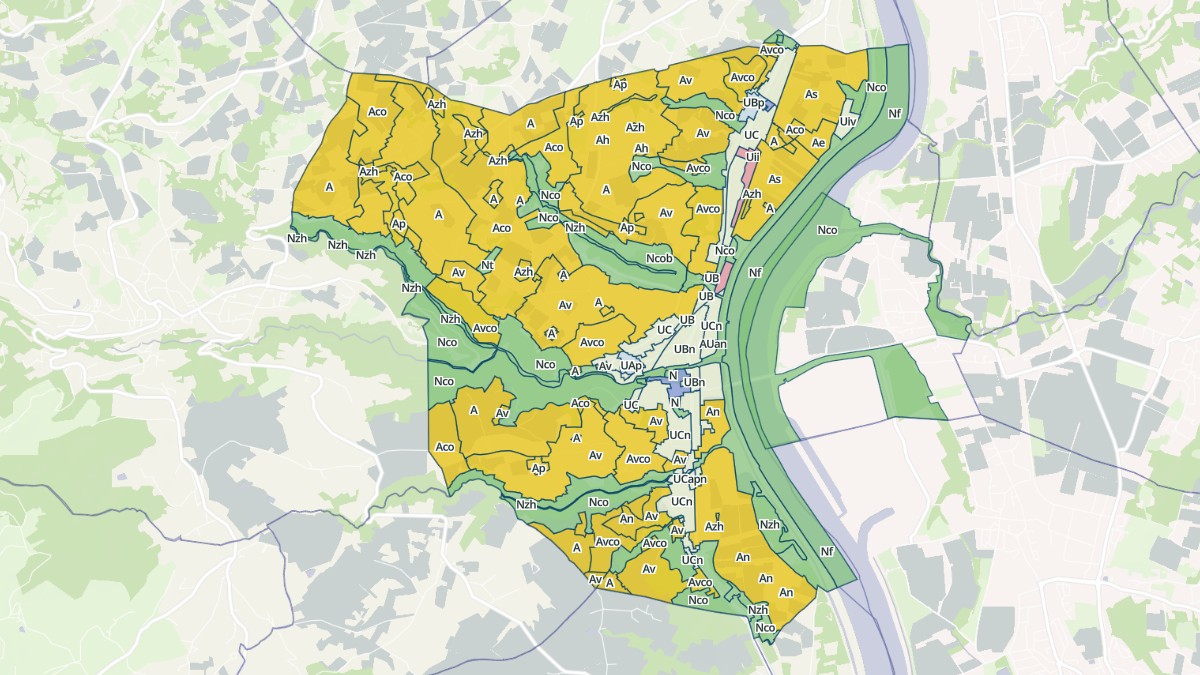 Aperçu cartographique de Chavanay, centré sur la commune