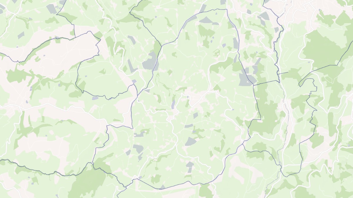 Aperçu cartographique de La Gresle, centré sur la commune
