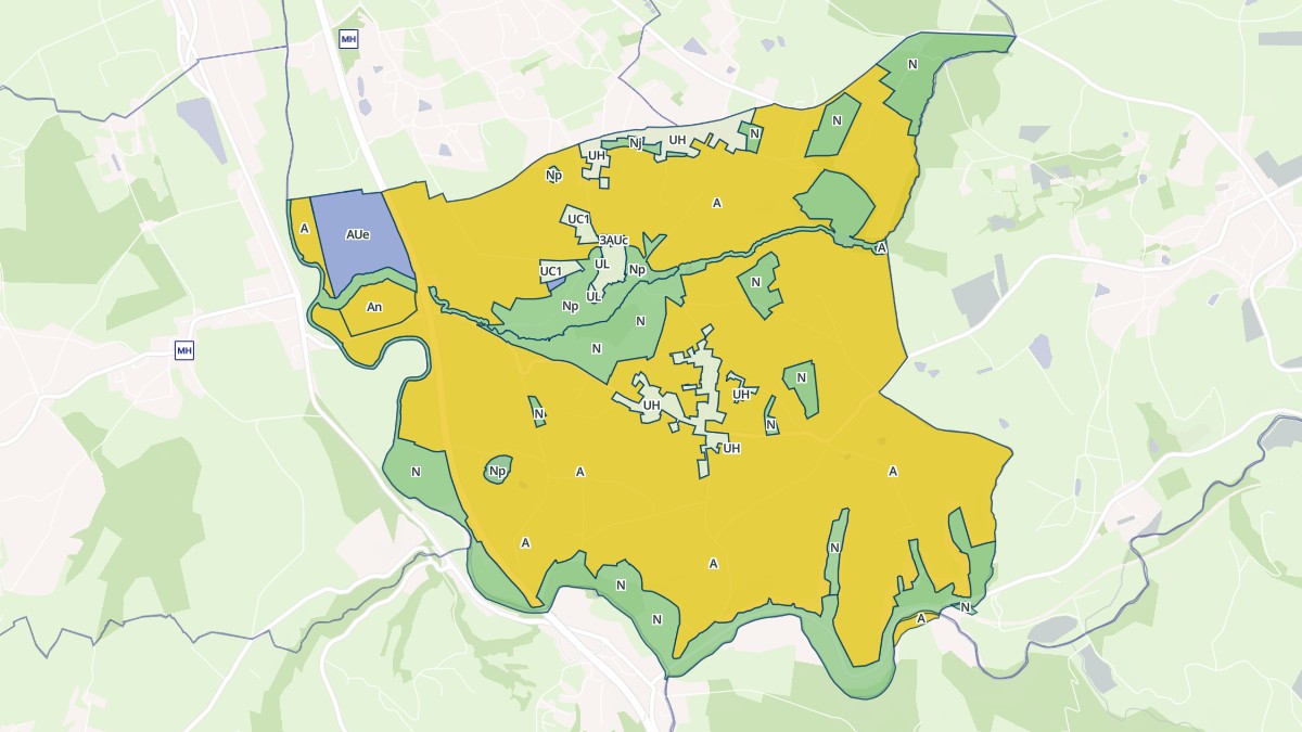 Aperçu cartographique de Notre-Dame-de-Boisset, centré sur la commune