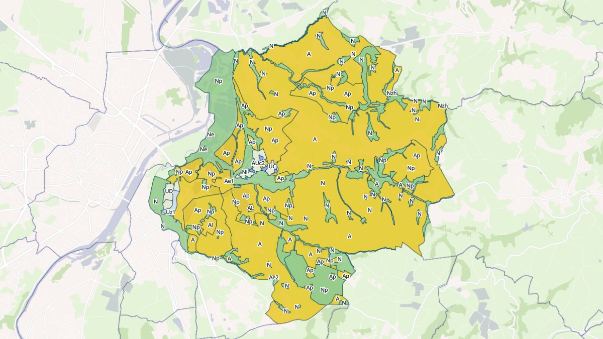 Aperçu cartographique de Perreux, centré sur la commune