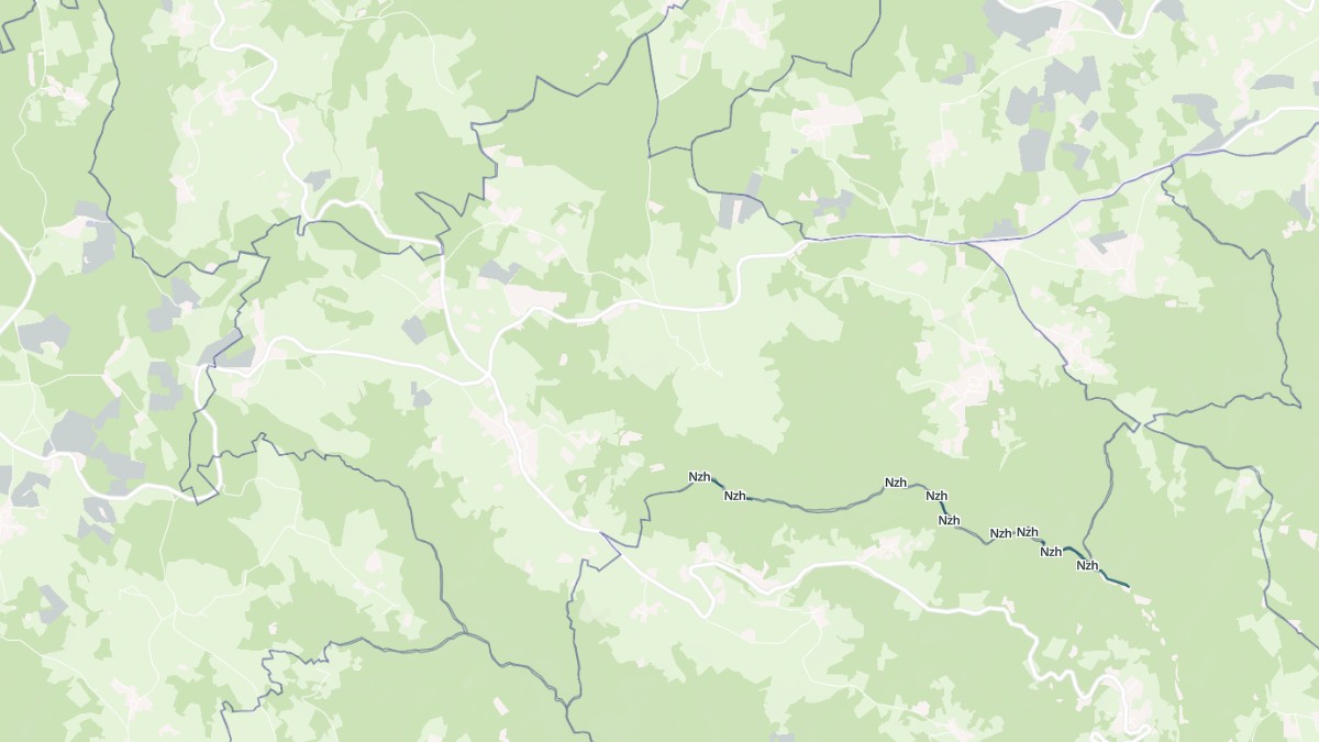 Aperçu cartographique de Rozier-Côtes-d'Aurec, centré sur la commune