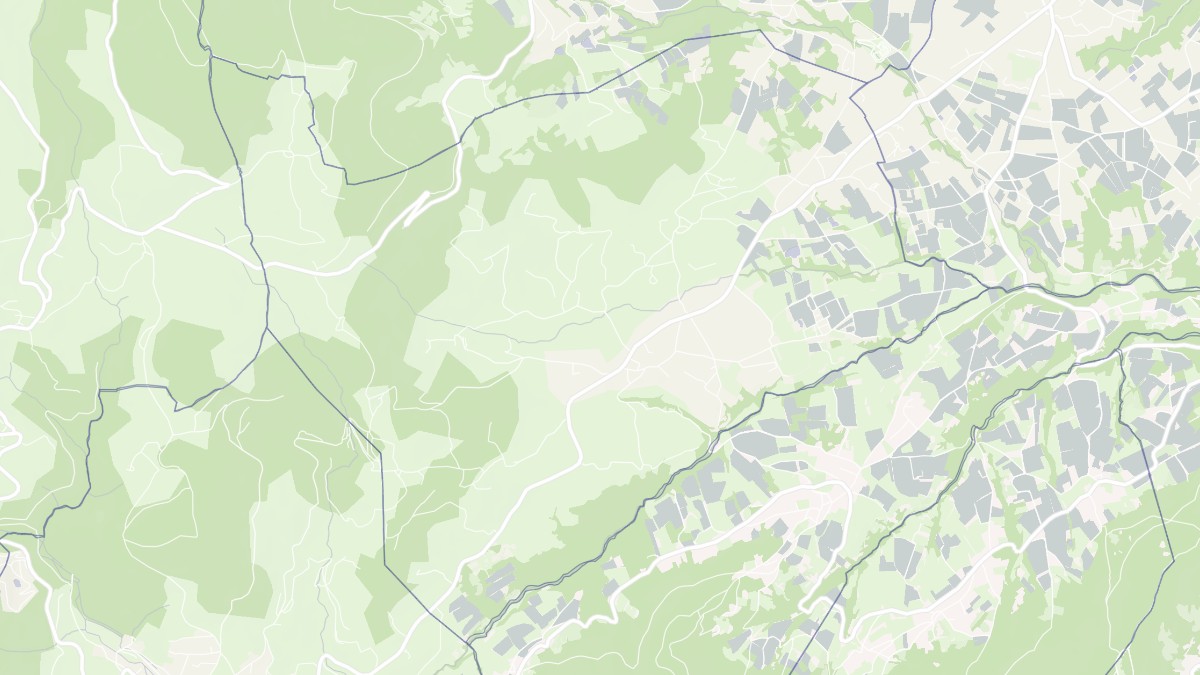 Aperçu cartographique de Saint-Appolinard, centré sur la commune