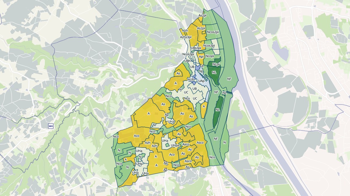 Aperçu cartographique de Saint-Pierre-de-Bœuf, centré sur la commune