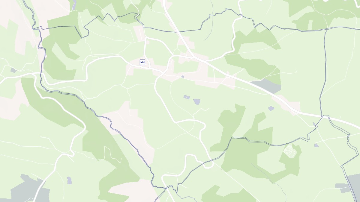 Aperçu cartographique de Saint-Polgues, centré sur la commune