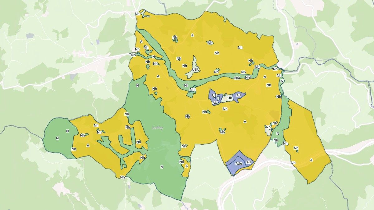 Aperçu cartographique de Saint-Romain-d'Urfé, centré sur la commune