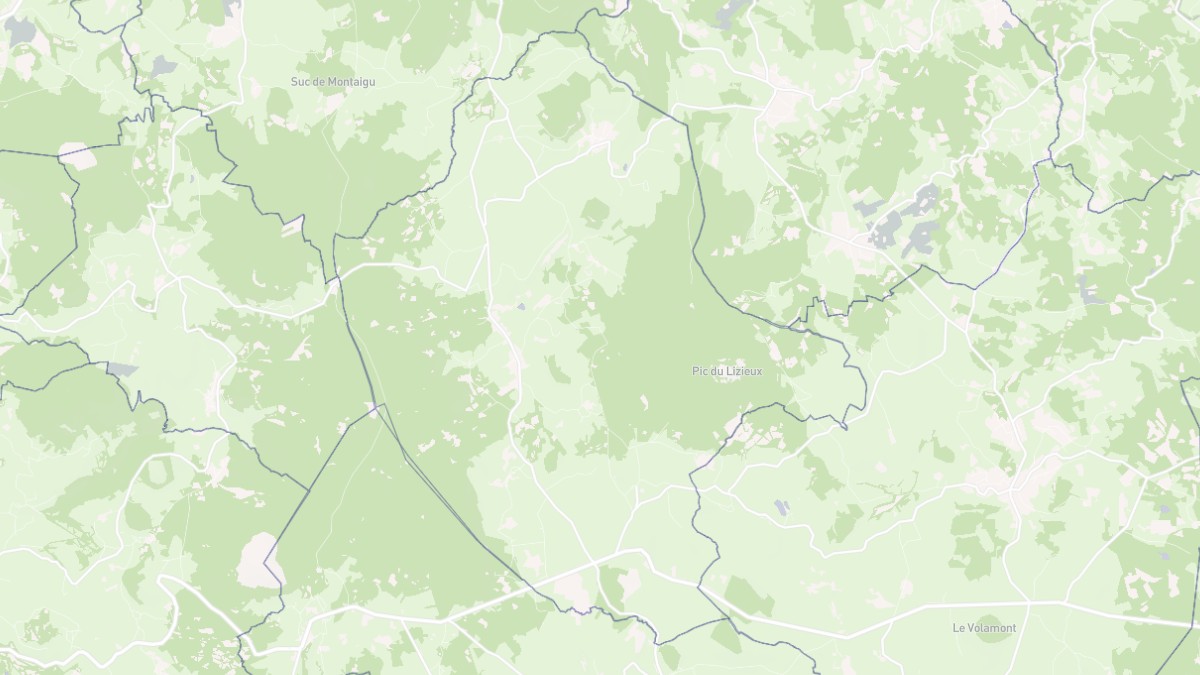 Aperçu cartographique de Araules, centré sur la commune