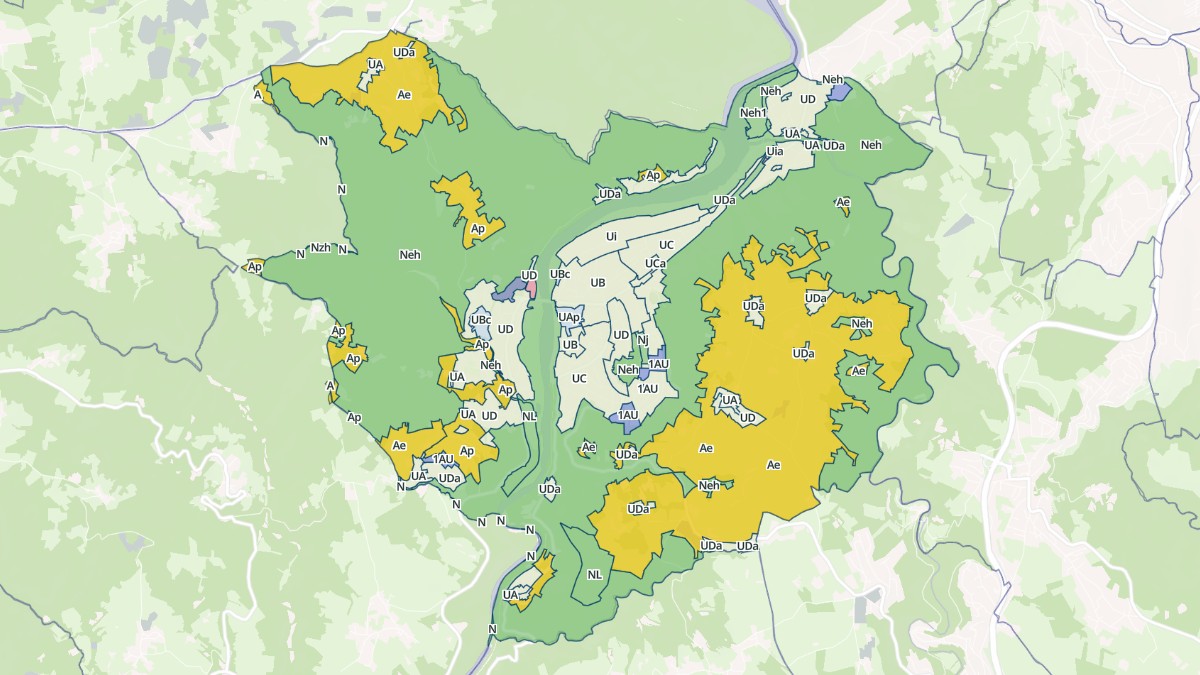 Aperçu cartographique de Aurec-sur-Loire, centré sur la commune