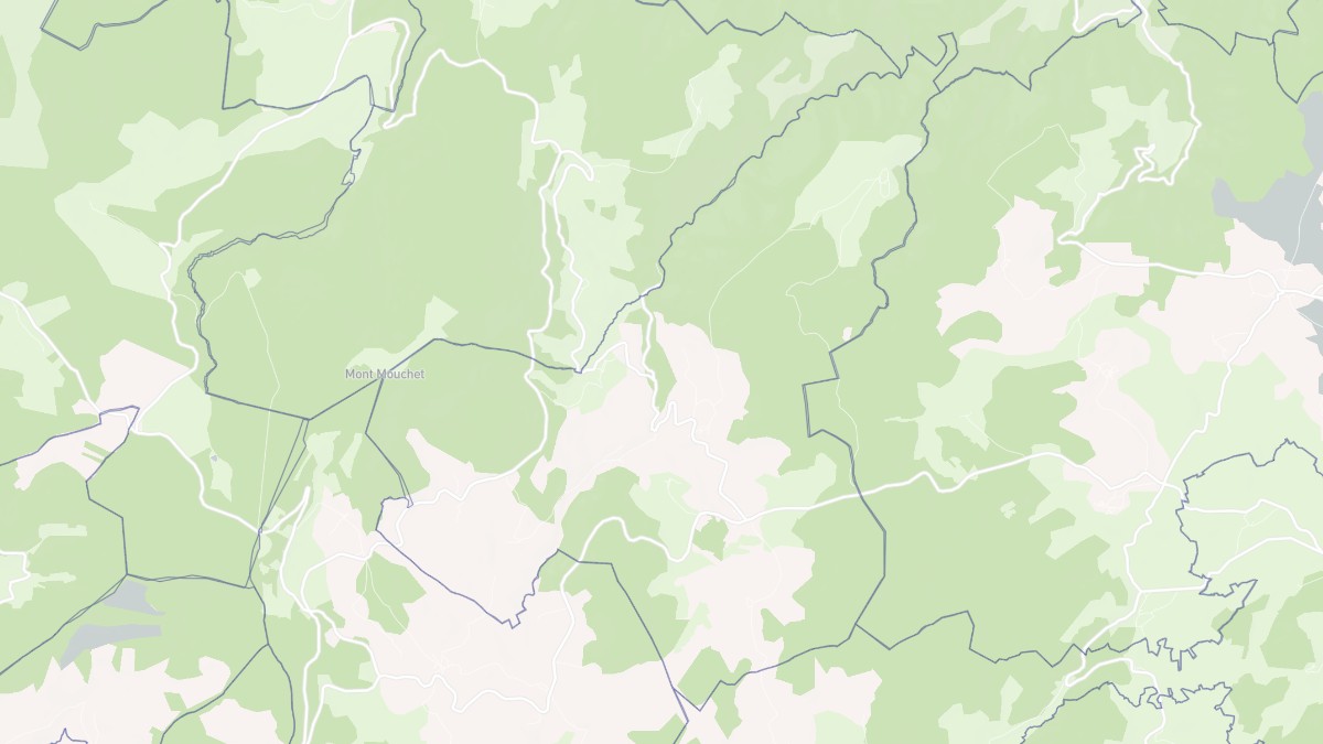 Aperçu cartographique de La Besseyre-Saint-Mary, centré sur la commune
