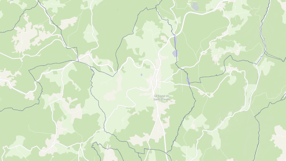 Aperçu cartographique de La Chaise-Dieu, centré sur la commune