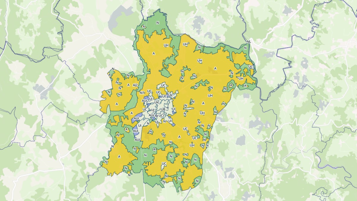 Aperçu cartographique de Craponne-sur-Arzon, centré sur la commune