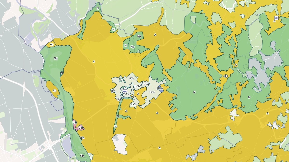Aperçu cartographique de Lamothe, centré sur la commune
