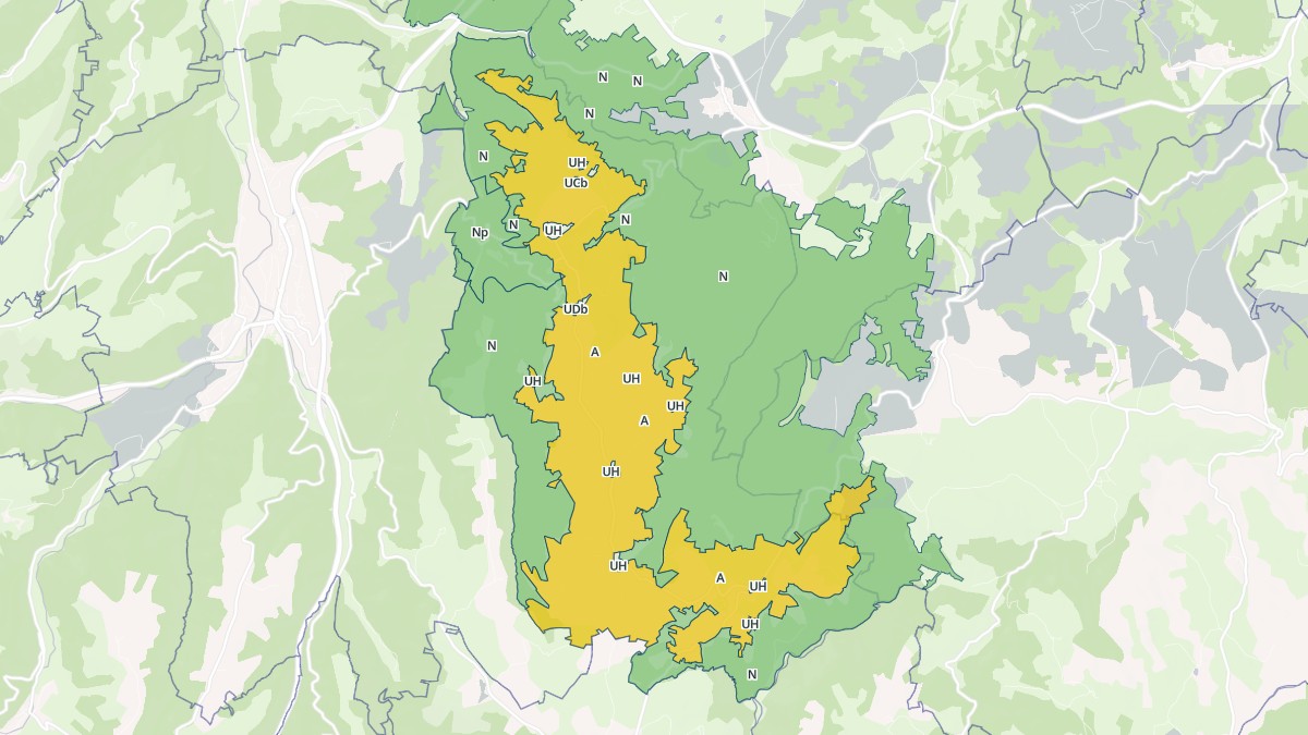 Aperçu cartographique de Lubilhac, centré sur la commune